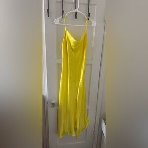 Vibrant Yellow Dress